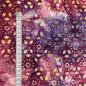 Preview: PURPLE - Northwest Sunset - Batikstoff aus Indonesien